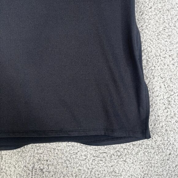 Catherine Tank Top Womens Medium Black Square Studs Pullover Wide Strap Stretch - Picture 8 of 11